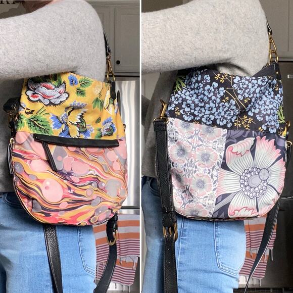 DESIGUAL Spain $129 Folded Paradiso Convertible Crossbody Bag Purse - Picture 14 of 14